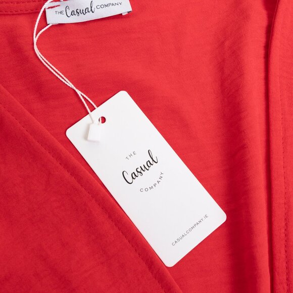 The Casual Company Morgan Jumpsuit Red XL Made in Italy - Picture 14 of 14